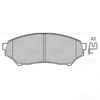 Тормозные колодки дисковые, комплект VALEO 232991 598521 2358 2 GRHF1O