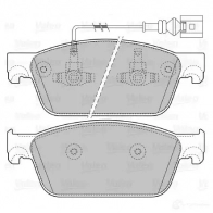 Тормозные колодки дисковые, комплект VALEO WABI0 1 Volkswagen Transporter (T6) 6 Автобус 2.0 TDI 4motion 204 л.с. 2015 – 2024 3276426011242 601124