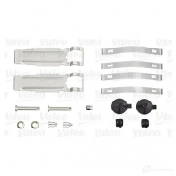 Тормозные колодки дисковые, комплект VALEO 245431 FD1O80 882204 2 9095 - Изображение 3