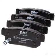 Тормозные колодки дисковые, комплект VALEO 3276423017483 301748 U3Q M4C 223650 - Изображение 3