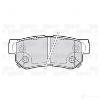 Тормозные колодки дисковые, комплект VALEO 3276423017483 301748 U3Q M4C 223650 - Изображение 6
