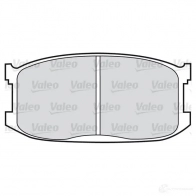 Тормозные колодки дисковые, комплект VALEO 233067 598612 9 8P11J 3276425986121