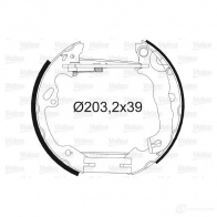 Тормозные колодки VALEO K3 39 HXKIRL 554857 Ford Focus 1 Хэтчбек 1.6 16V 100 л.с. 1998 – 2004