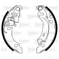 Тормозные колодки VALEO 554817 Fiat Panda (169) 2 Хэтчбек 1.3 D Multijet (169AxG1A. 169AxD1A) 75 л.с. 2006 – 2013 75EB11K K30 1