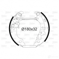 Тормозные колодки VALEO K 295 FQ9CZ 554811 230860