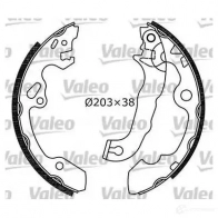 Тормозные колодки VALEO 5XR0C S 553783 Ford Focus 1 Хэтчбек 1.8 16V BiFuel 115 л.с. 2002 – 2004 3276425537835