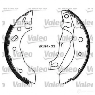 Тормозные колодки VALEO 3276425538399 553839 Ford Fiesta 4 (DX, JA, JB) Хэтчбек 1.3 i 50 л.с. 1995 – 2002 9JA 6V