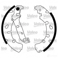 Тормозные колодки VALEO M0PO 4I6 3276425539044 553904 Ford Fusion