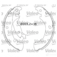 Тормозные колодки VALEO TBC6R K 302 Fiat Bravo (182) 1 Хэтчбек 1.9 TD 100 S (182.AF) 100 л.с. 1996 – 2001 554818