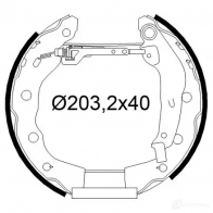 Тормозные колодки VALEO JL24P W2 Mitsubishi Space Star 1 (DGA) Минивэн 1.8 MPI 112 л.с. 2002 – 2004 554971