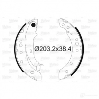 Барабанные тормозные колодки, комплект VALEO 3276425640979 564097 O NY13 Mitsubishi Colt 6 (Z3, Z2) Хэтчбек 1.5 DI D 68 л.с. 2004 – 2012