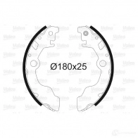 Тормозные колодки VALEO 9W8X 7 562721 3276425627215 231088