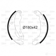 Тормозные колодки VALEO Renault Twingo (C06) 1 Хэтчбек 1.2 16V (C06C. C06D. C06K) 75 л.с. 2001 – 2007 LP39L XX 562040 3276425620407