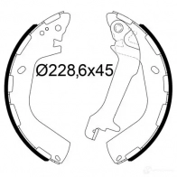 Тормозные колодки VALEO Hyundai 82DP0J P 564290
