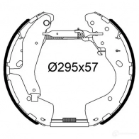 Тормозные колодки VALEO Ford Ranger 6 (T6, TKE) Пикап 3.2 TDCi 4x4 200 л.с. 2011 – 2025 554914 JN9 73W