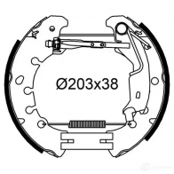 Тормозные колодки VALEO 554939 G2 PNSN Fiat Punto (188) 2 Хэтчбек 1.9 JTD 101 л.с. 2003 – 2012