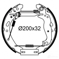 Тормозные колодки VALEO Mazda 2 (DE) 3 Хэтчбек 1.5 MZR 102 л.с. 2011 – 2015 554957 G1 86PA