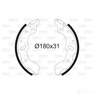Тормозные колодки VALEO 3276425627208 82 CE6 Mazda Demio (DW) 1 Хэтчбек 1.3 i 16V 72 л.с. 1996 – 2000 562720
