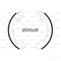 Тормозные колодки VALEO 564000 3276425640009 KNB93O 1 231164