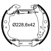 Тормозные колодки VALEO O FCFY Renault Clio (BH) 4 Хэтчбек 0.9 TCe 90 LPG 90 л.с. 2016 – 2025 554911