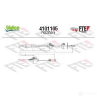 Трос сцепления VALEO SSA H5P2 1437872101 4101105