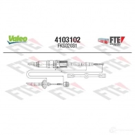 Трос сцепления VALEO Volkswagen Transporter F RKVD1W 4103102