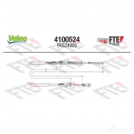 Трос сцепления VALEO 4100524 1437872118 K5 DFCY