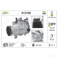 Компрессор кондиционера VALEO Z1DJ EE 3276428131504 240135 813150 - Изображение 2