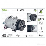 Компрессор кондиционера VALEO 813739 240289 3276428137391 GV79NH F - Изображение 4
