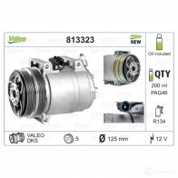 Компрессор кондиционера VALEO A8W R0 813323 240188 3276428133232 - Изображение 3