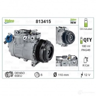 Компрессор кондиционера VALEO 3276428134154 813415 240223 YS 12P - Изображение 5
