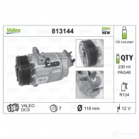 Компрессор кондиционера VALEO KC- 88 TNQW3 240131 813144 - Изображение 2