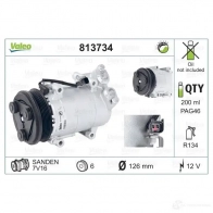 Компрессор кондиционера VALEO 240284 813734 E7A 079O 3276428137346 - Изображение 4
