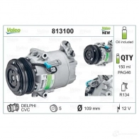 Компрессор кондиционера VALEO 3276428131009 240108 813100 Q LOGTN0 - Изображение 4