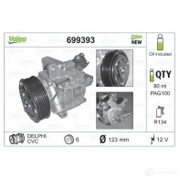 Компрессор кондиционера VALEO 699393 234732 X3 170 3276426993937 - Изображение 2
