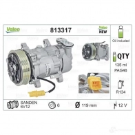 Компрессор кондиционера VALEO 3276428133171 JJ1Q ZJQ 813317 240187 - Изображение 4