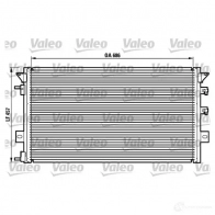 Радиатор кондиционера VALEO 21XNHD Chrysler Voyager 3 (GS) Минивэн 817073 T1 067R