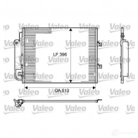 Радиатор кондиционера VALEO Q AJMA 3276428140612 240354 814061