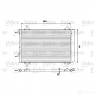 Радиатор кондиционера VALEO 241334 3276428181714 FJ1L O5K 818171 - Изображение 4