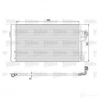 Радиатор кондиционера VALEO 2SOT AP 3276428143910 814391 Mercedes Vito (W639) 2 Автобус 2.2 111 CDI (6301. 6303. 6305) 116 л.с. 2007 – 2024