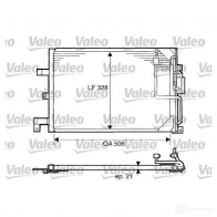 Радиатор кондиционера VALEO 241012 XP VNW 817507 3276428175072