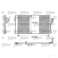 Радиатор кондиционера VALEO 241192 817842 Z2 6KE8I 3276428178424