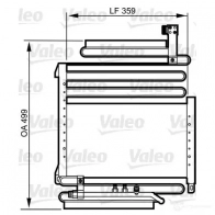 Радиатор кондиционера VALEO 3276428142968 EX E5QG 814296 Audi 80 (B4, 8C5) 4 Универсал 2.0 Quattro 107 л.с. 1993 – 1996