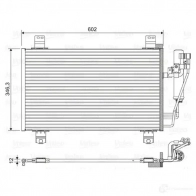 Радиатор кондиционера VALEO Mazda CX-3 (DK) 1 Кроссовер 2.0 SKYACTIV-G 150 л.с. 2018 – наст. время 822589 KL4N G