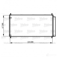 Радиатор кондиционера VALEO C CNFN9 240400 814205 3276428142050