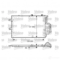 Радиатор кондиционера VALEO 3276428176109 2A LH9VA 817610 241059