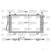 Радиатор кондиционера VALEO LFZ1Z 817742 CA14 13 Renault Master (ED) 2 Кабина с шасси 2.8 dTI 114 л.с. 1998 – 2001