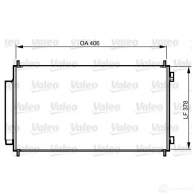 Радиатор кондиционера VALEO Honda CR-V 3 (RE) Кроссовер 2.0 i VTEC 4WD (RE5. RE2) 150 л.с. 2006 – 2012 0NKE CTT 3276428142326 814232