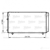 Радиатор кондиционера VALEO 3276428142074 CXL 9FDC Toyota Ipsum (M20) 2 Минивэн 2.0 (ACM20) 150 л.с. 2001 – 2009 814207