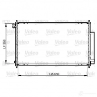 Радиатор кондиционера VALEO 3276428141596 240376 X 04HAF 814159